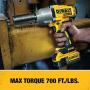 DEWALT 20V MAX XR Impact Wrench Kit, Brushless, High Torque, Detent Pin Anvil, 1/2-Inch (DCF899M1)