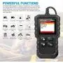 LAUNCH Creader 3001 OBD2 Scanner Automotive Car Diagnostic Check Engine Light O2 Sensor Systems OBD Code Readers Scan Tool