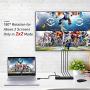 NIERBO 2x2 HDMI Video Wall Controller, 1080P@60HZ HD Display, 180 Degree Rotate, 8 Display Modes - 2x2, 1x2, 1x3, 1x4, 2x1, 3x1, 4x1, HDMI Input & Output