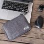 Electronic Organizer Cable Organizer Compact Travel Organizer Bag Electronics Accessories Cases Storage Bag Waterproof for Cable USB SD Card Power Bank Earphone (Grey)