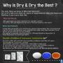 Dry & Dry [1 Quart Premium Orange Indicating Silica Gel Desiccant Beads(Industry Standard 2-4 mm) - Rechargeable Silica Gel Beads(2 LBS)