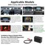 2021 Upgraded-Android Car Stereo Android 10 Car Stereo Eonon Car Radio Applicable to BMW 3 Series GPS Navigation for Car Support Carplay Android Auto/WiFi/Fast Boot/DVR/Backup Camera-7 Inch-GA9465