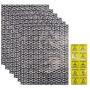 HRX Package 20pcs Large Premium Anti Static Bags with Antistatic Sticker, 12 X 15.8 inches Open Top ESD Shielding Anti-Static Bag for Motherboard SSD HDD Laptop Electronic Components