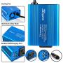 150W Car Power Inverter Charger DC 12V to 110V AC Converter with 3.1A Dual USB Charger(Blue)