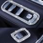 Pursuestar 4Pcs/Set Bling Bling Crystal Car Window Lift Button Frame Cover Interior Trim Sticker Decals for Mercedes Benz 2019 2020 A B Class 2020 GLB GLA CLA