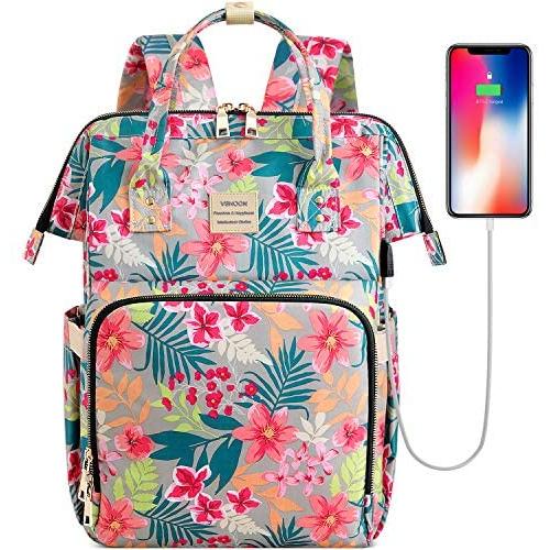 College School Backapck, Stylish Laptop Backapck Computer Bag for Women Girls, Water Repellent Doctor Teacher Laptop Bag Casual Daypack Fit 15.6 inch Laptop Notebook(Flower5) College School Backapck, Stylish Laptop Backapck Computer Bag for Women Girls, Water Repellent Doctor Teacher Laptop Bag Casual Daypack Fit 15.6 inch Laptop Notebook(Flower5)