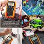 Vastar Soldering Iron Kit, Full Set 60W 110V Soldering Welding Iron Kit - Adjustable Temperature with Digital Multimeter, 5pcs Soldering Iron Tips, Desoldering Pump, Stand, Anti-static Tweezers