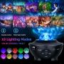 Galaxy Projector, Star Projector Galaxy 360 Pro with Bluetooth Speaker Galaxy Night Light Projector with Remote Control, Starry Light Projector Ocean Wave Sky Light Projector for Bedroom Kids Adults