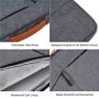 13.3-13.5 Inch Laptop Briefcase Case for Acer Chromebook R13, Dell Inspiron 13 5000, LG Gram/Asus ZenBook, HP Pavilion 13.3'' /HP Envy x360 13 Briefcase Tablet Case Bag(Space Grey)