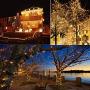 Lomotech Christmas Lights, 66Ft 200 LED String Lights(Upgraded Oversize Lamp Beads), 8 Modes, Timer Function, Connectable Fairy Twinkle Lights for Christmas, Garden, Holiday Decorations (Warm White)