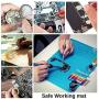 Opening Pry Tool Repair Kit with Anti-Static Wrist Strap ESD Safe Insulation Silicone Soldering Mat Heat Resistant Magnetic Work Pad, Bars, Spudgers, For Laptop Computer Electronics by DREMINOVA