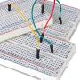 ELEGOO 3PCS 400 tie-Points breadboard, 4 Power Rails for Jumper Wire