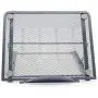Laptop Riser Stand Ventilated Adjustable Desk Tablet PC Support for Pad Phone Steel Mesh Stand , 9.5 x 7.5 x 0.5 Inches, Silver Gray Laptop Riser Stand Ventilated Adjustable Desk Tablet PC Support for Pad Phone Steel Mesh Stand , 9.5 x 7.5 x 0.5 Inches, Silver Gray