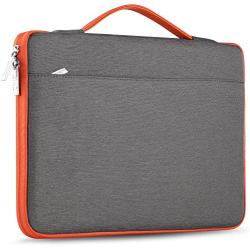 ZINZ Laptop Sleeve 11.6 13 Inch Case Briefcase, Compatible MacBook Air Pro A1932 A1706 A1708, MacBook 11.6'' Super Slim Spill-Resistant Handbag for Popular 11''-13'' Notebooks, Dark Gray