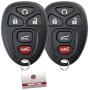 KeylessOption Keyless Entry Remote Control Car Key Fob Replacement for 15913415 (Pack of 2)