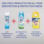 Lysol, Disinfecting Wipes, White, Lemon Lime, 80 Count (Pack of 3), 240 Count