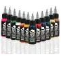 OPHIR 12x30ML/Bottle Airbrush Body Art Inks Pigment for Airbrushing Temporary Tattoo Airbrush Body Tattoo Colors