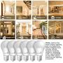 A19 LED Light Bulbs- 6 Pack, AmeriTop Efficient 9W(60W Equivalent) 830 Lumens General Lighting Bulbs, UL Listed, Non-Dimmable, E26 Standard Base (2700K Soft White)