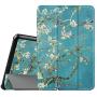 Fintie Slim Shell Case for Samsung Galaxy Tab A 8.0 (Previous Model 2015) - Super Slim Lightweight Standing Cover with Auto Sleep/Wake for Tab A 8.0 SM-T350/T355/P350/P355 2015, Blossom