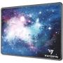 VicTsing Gaming Mouse Pad with Stitched Edges, Premium-Textured Mouse Mat Pad, Non-Slip Rubber Base Mousepad for Laptop, Computer & PC, 10.2×8.3×0.08 inches, Galaxy