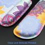 EkuaBot Abstract Flower Keyboard Wrist Rest Pad & Mouse Wrist Rest Support Pads Set for Computers & Laptop, Memory Foam, Soft and Breathable, Ergonomic Design, Non-Slip Rubber Base, Easy Typing