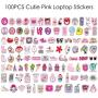 Water Bottle Sticker Pack 100 PCS Cutie Pink Laptop Computer Vinyl Stickers Waterproof Trendy Stickers for Teens Girls Boys for Laptop Stickers Motorcycle Bicycle Skateboard Luggage Phone Water Bottle Sticker Pack 100 PCS Cutie Pink Laptop Computer Vinyl Stickers Waterproof Trendy Stickers for Teens Girls Boys for Laptop Stickers Motorcycle Bicycle Skateboard Luggage Phone