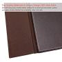 Non Slip Premium Leather Desk Mat Pad Blotter Protector 34 x 20 Inch, Office Desk Laptop Keyboard Mouse Mat Pad with Comfortable Writing Surface Waterproof and Side Rails