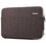 KAYOND Herringbone Woollen Water-Resistant for 11-11.6 Inch Laptop Sleeve Case Bag (11-11.6 Inches, Brown)