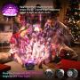 Galaxy Star Night Light Projector, 3 in 1 Starry Projector with Bluetooth Speaker&Remote Control for Bedroom Ceiling, Skylight Projector with Timer Kids Adults Gift, Sync to Music, Nebular Ocean Wave