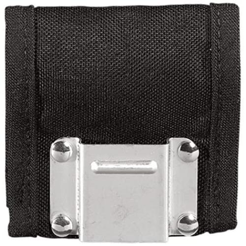 Tape Measure Holder, Heavy Duty Nylon, Tunnel Belt Fits 2.25-Inch, 4.125 x 2.25 x 3.75-Inch Klein Tools 5707