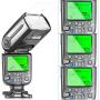Neewer NW565EX E-TTL Slave Flash Speedlite Kit for Canon DSLR Camera,include:(2)TTL Flash+(1)2.4G Wireless Trigger(1 Transmitter,2 Receiver)+(2)Soft&Hard Diffuser+C1/C3 Cables+(2)Lens Cap Holder