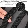SOCKO Accessories Organizer Electronics Holder Board for Fixing Cables/HD Drive/Travel 10.5x9.0 Inches (Black)
