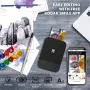 KODAK Smile Instant Digital Bluetooth Printer for iPhone & Android – Edit, Print & Share 2x3 Zink Photos w/ Smile App (Black/ White)