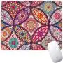 Marphe Mouse Pad Mousepad Non-Slip Rubber Gaming Mouse Pad Rectangle Mouse Pads for Computers Laptop (Mandala Flower)