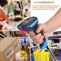 LENVII 2.4G Wireless Bar Code Scanner CW200 2D Barcode Scanner CCD Imager Handheld QR Code and Bar Code Reader,it scans 1D barcode/2D Code on PC and Phone Screen