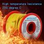 BNTECHGO 14 Gauge Silicone Wire Spool 40 ft Yellow Flexible 14 AWG Stranded Tinned Copper Wire