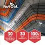 fast Cat. Cat6 Ethernet Cable 1000ft - 23 AWG, CMR, Insulated Solid Bare Copper Wire Internet Cable with Noise Reducing Cross Separator - 550MHZ / 10 Gigabit Speed UTP LAN Cable 1000 ft - CMR (Green)