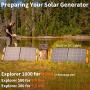 Jackery SolarSaga 100W Portable Solar Panel for Explorer 240/300/500/1000 Power Station, Foldable US Solar Cell Solar Charger with USB Outputs for Phones (Cant Charge Explorer 440/ PowerPro)