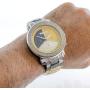 JoJino TISZA IJ-1022. 50.50 MM . ROUND. MENS Diamond Watch. (WHITE)