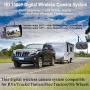 LeeKooLuu F06 HD 1080P Digital Wireless Rear View Camera with 7 Monitor High-Speed Observation System 170° Wide View Angle Night Vision Backup Camera for RVs,Trailers,Bus,Motorhome,5th Wheels