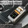 MOTOPOWER MP00205A 12V 800mA Automatic Battery Charger, Battery Maintainer, Trickle Charger, and Battery Desulfator with Timer Protection MOTOPOWER MP00205A 12V 800mA Automatic Battery Charger, Battery Maintainer, Trickle Charger, and Battery Desulfator with Timer Protection