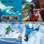 Ricoh RICOH WG-70 Black Waterproof Digital Camera 16MP High Resolution Images Waterproof 14m Shockproof 1.6m Underwater Photography 6-LED Ring Light Digital Microscope Mode Tough Body Design.
