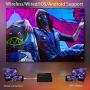 Mini Projector for iPhone, ELEPHAS 2020 WiFi Movie Projector with Synchronize Smartphone Screen, 1080P HD Portable Projector Supported 200'' Screen, Compatible with Android/iOS/HDMI/USB/SD/VGA