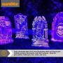 Sunlite 05647-SU CFL Black Light Bulb (BLB), Perfect for Halloween, Spiral Blacklight, 20 Watts, 120 Volts, Medium Base (E26), 463nm, UL Listed, 8 Pack, 8 Count