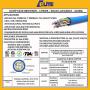 Cat6 CMR Riser (CAT6e) Ethernet Cable 1000ft, 24AWG, Solid Bare Copper Wire, 600MHz, w/Spline(Noise Reducing Cross Separator), UL Certified, Bulk LAN Cable - Green