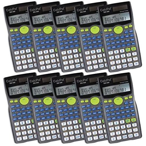EAI Education CalcPal EAI-350 Scientific Calculator - Set of 10