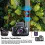REXING V5 Dash Cam 4K Modular Capabilities 3840x2160@30fps UHD WiFi GPS Car Camera Recorder Night Vision,Loop Recording,Parking Monitor,Supercapacitor,Support 256GB Max,Voice Control (2021)