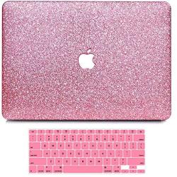 B BELK MacBook Air 13 Inch Case Model A1466 A1369 Older Version 2010-2017 Release, Bling Sparkly Crystal Smooth Ultra Slim PC Hard Case with Keyboard Cover Compatible with Apple MacBook Air 13.3 Inch