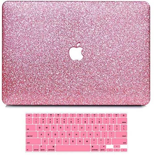 B BELK MacBook Air 13 Inch Case Model A1466 A1369 Older Version 2010-2017 Release, Bling Sparkly Crystal Smooth Ultra Slim PC Hard Case with Keyboard Cover Compatible with Apple MacBook Air 13.3 Inch