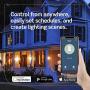 Leviton DW15S-1BZ Decora Smart Wi-Fi 15A Universal LED/Incandescent Switch, Works with Amazon Alexa, No Hub Required, 1-Pack, White